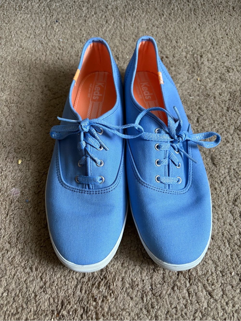 Keds Women’s Canvas Sneaker, Cornflower Blue, Size 11